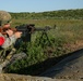 Soldier engages targets