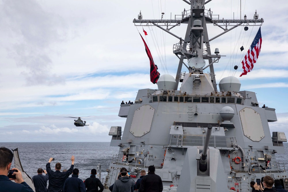 USS Paul Ignatius (DDG 117) - At-Sea Demo/Formidable Shield 2021