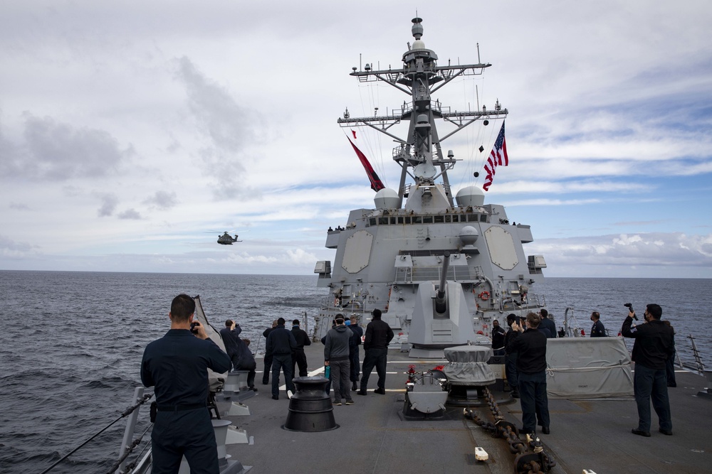 USS Paul Ignatius (DDG 117) - At-Sea Demo/Formidable Shield 2021