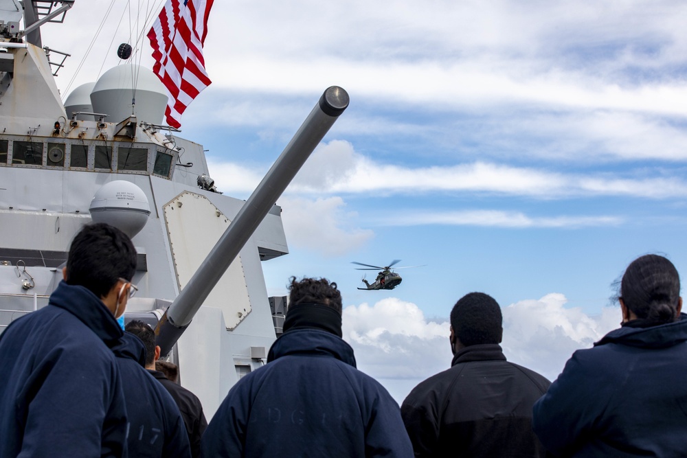 USS Paul Ignatius (DDG 117) - At-Sea Demo/Formidable Shield 2021