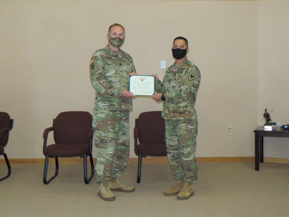 Headquarters and Headquarters Company, U.S. Army Garrison Fort McCoy Change of Responsibility