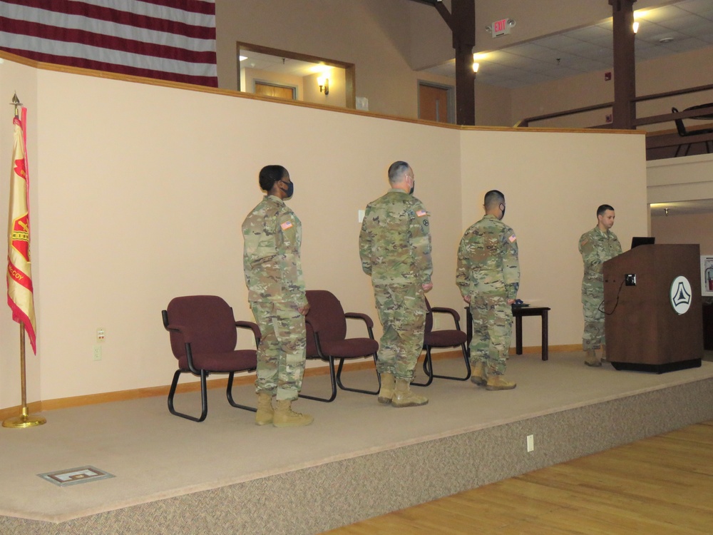 Headquarters and Headquarters Company, U.S. Army Garrison Fort McCoy Change of Responsibility