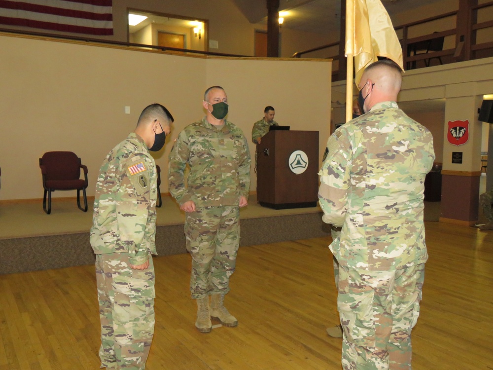 Headquarters and Headquarters Company, U.S. Army Garrison Fort McCoy Change of Responsibility