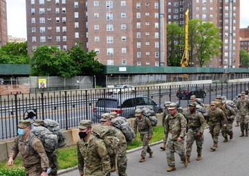 NYARNG "Fighting 69th" Infantry Regiment Conduct 6 Mile Ruck March in NYC