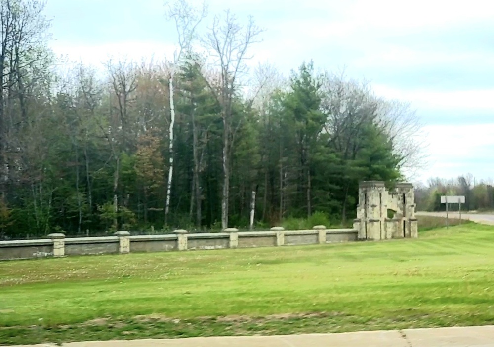 Fort McCoy Stone Gates