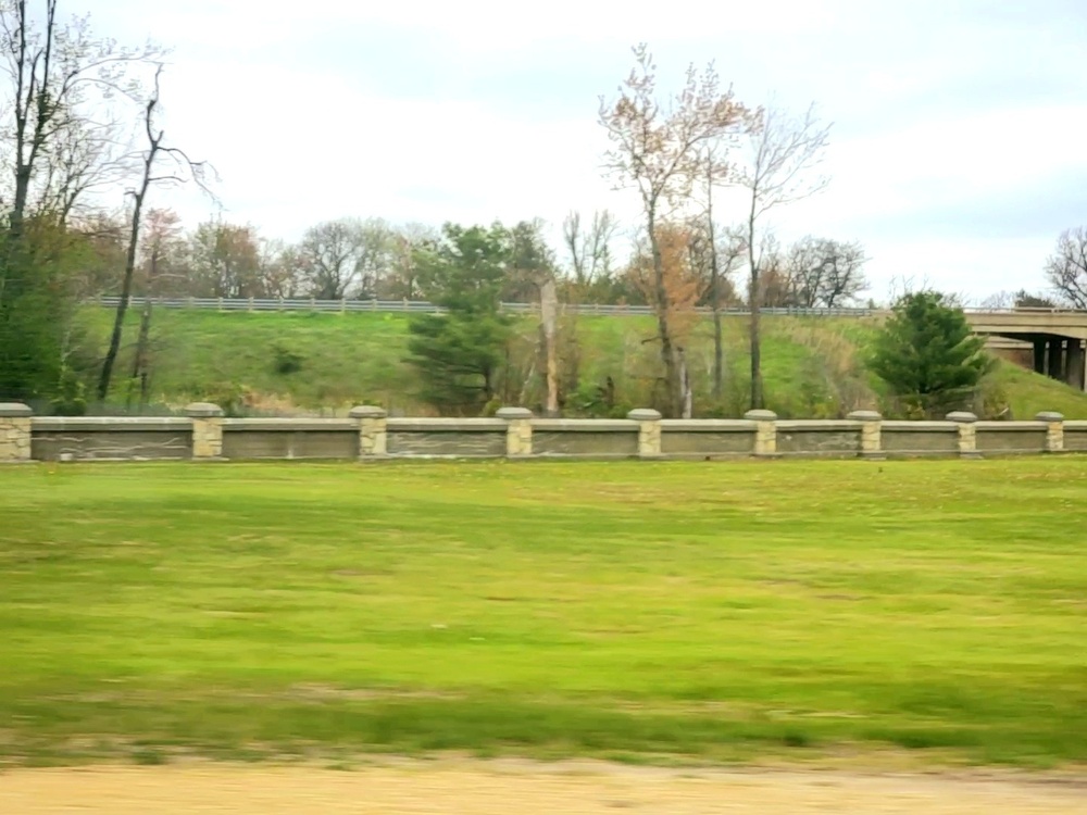 Fort McCoy Stone Gates