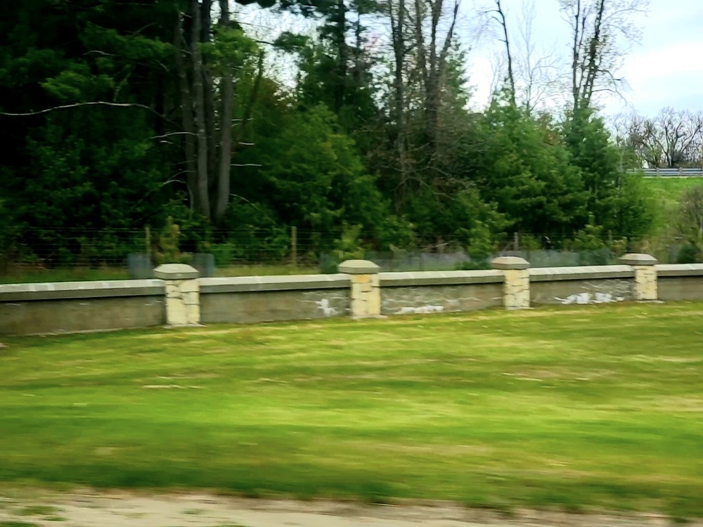 Fort McCoy Stone Gates