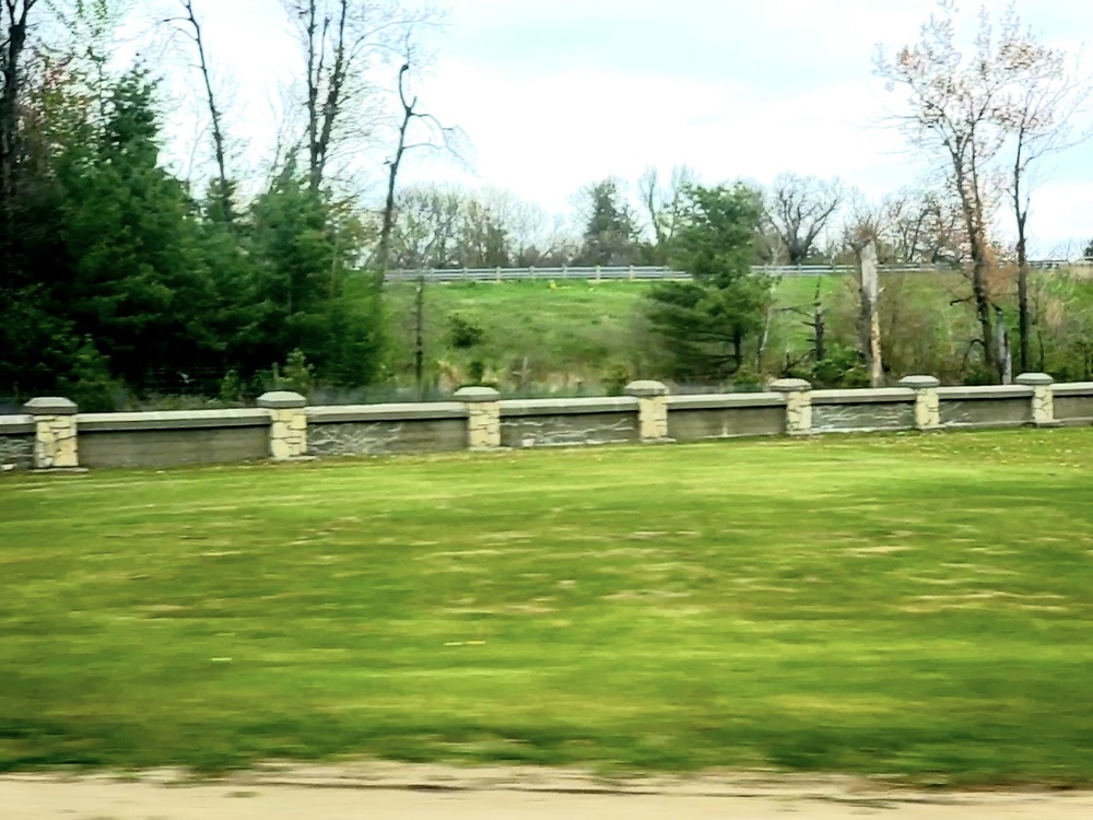 Fort McCoy Stone Gates