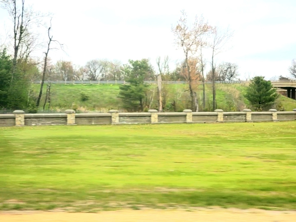 Fort McCoy Stone Gates