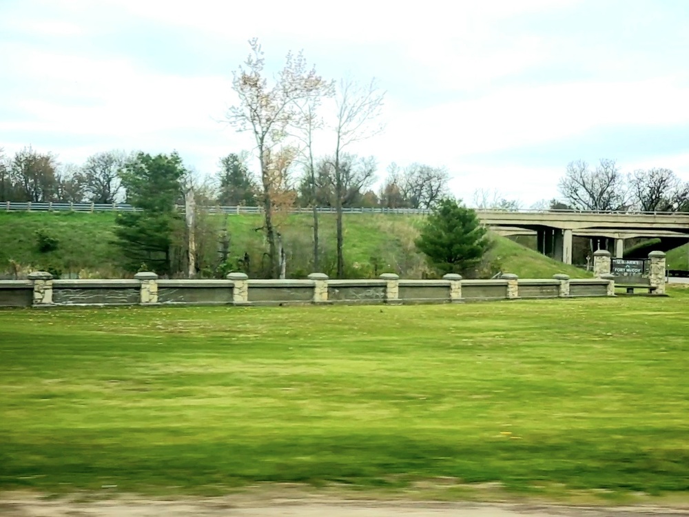 Fort McCoy Stone Gates