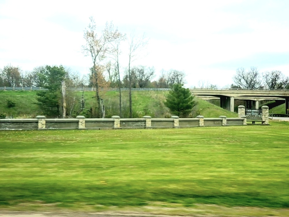 Fort McCoy Stone Gates