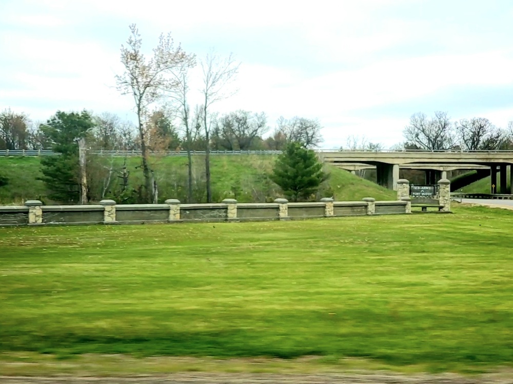 Fort McCoy Stone Gates