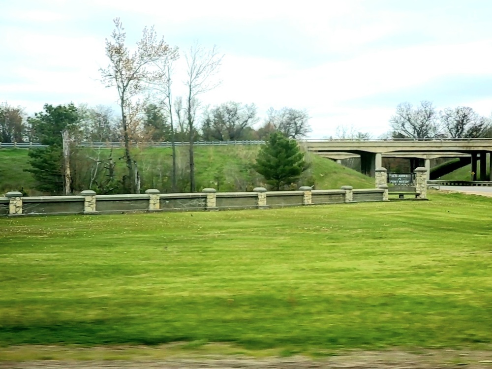 Fort McCoy Stone Gates