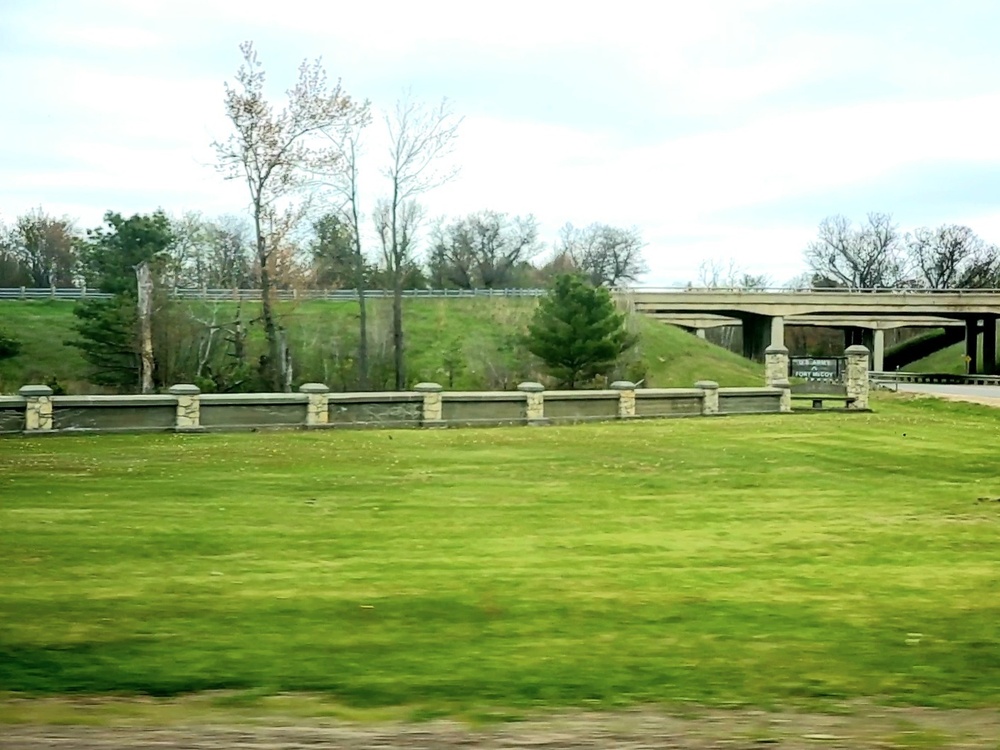 Fort McCoy Stone Gates