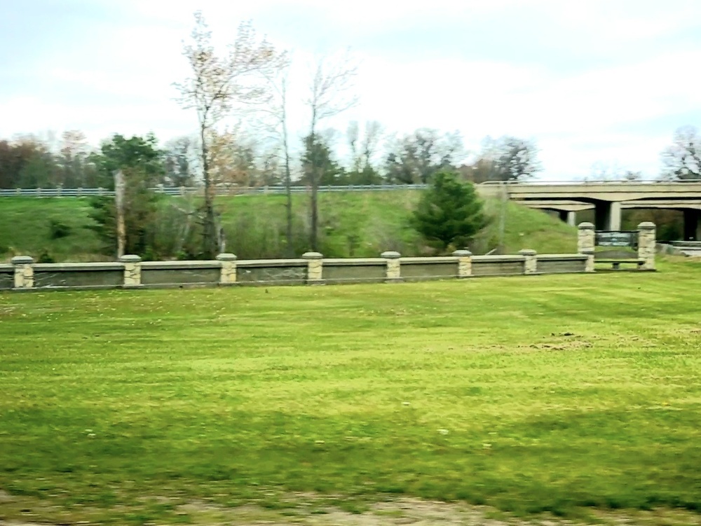 Fort McCoy Stone Gates