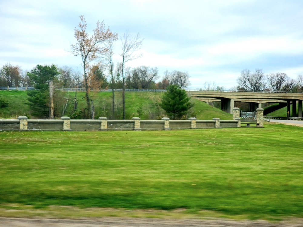 Fort McCoy Stone Gates