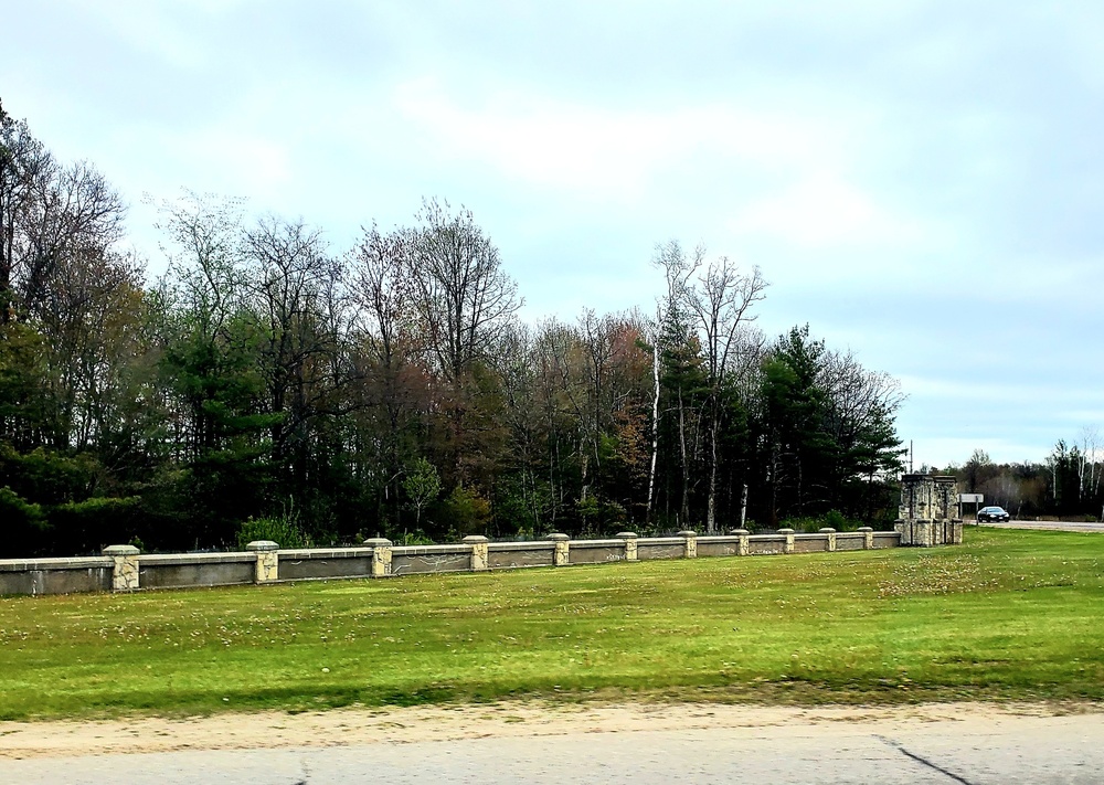 Fort McCoy Stone Gates