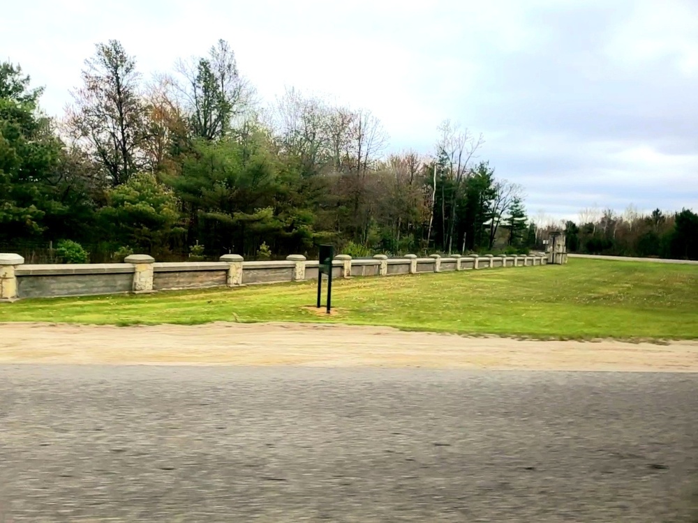 Fort McCoy Stone Gates