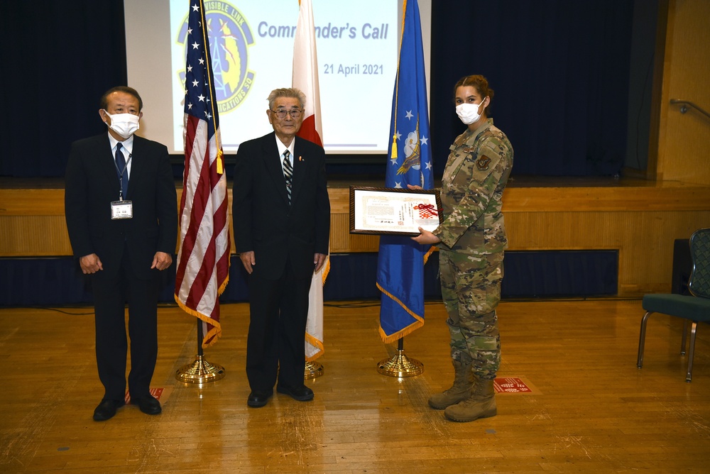 AIRMAN RECOGNIZED FOR “JIDO-KAN” OUTREACH