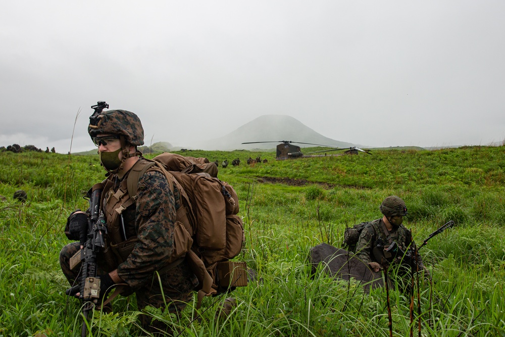 ARC-21 | U.S., French, Japanese troops conduct multilateral assault