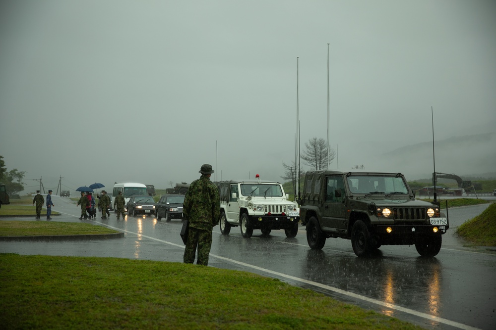 Jeanne D’Arc 21 | Leaders and Ambassadors of participating forces observe multilateral urban assault