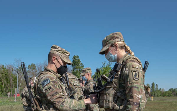 Preparing PRC-163 Radio