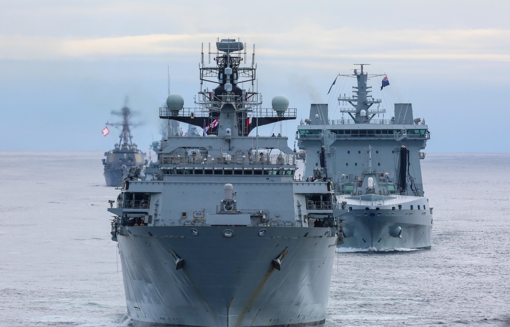 Two major North Sea Maritime Exercises Converge