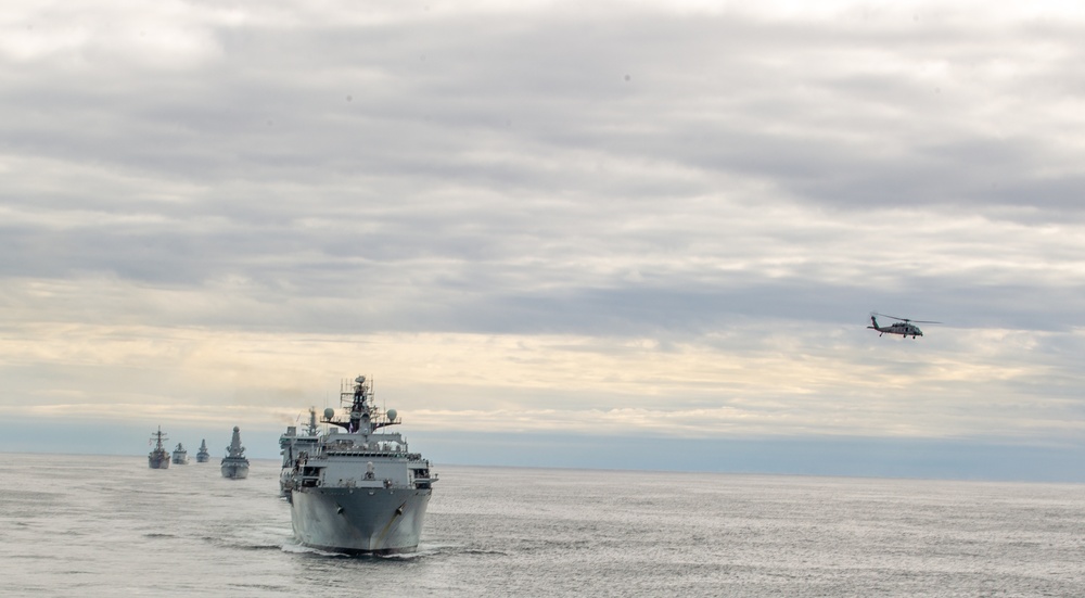 Two major North Sea Maritime Exercises Converge