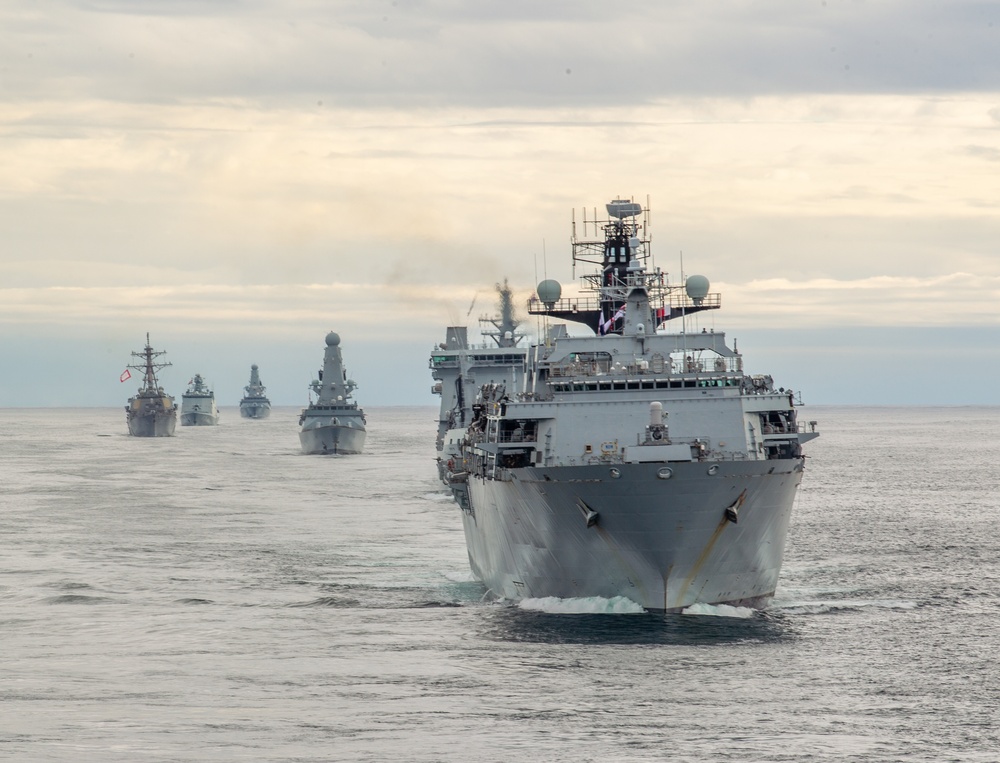 Two major North Sea Maritime Exercises Converge