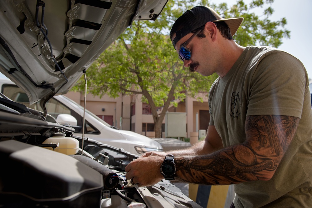 CTF 56 EOD Conducts VBIED Training