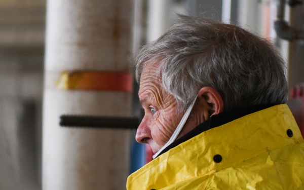 Naval Station Norfolk Aircraft Maintenance Hangar LP-21 Tests AFFF System