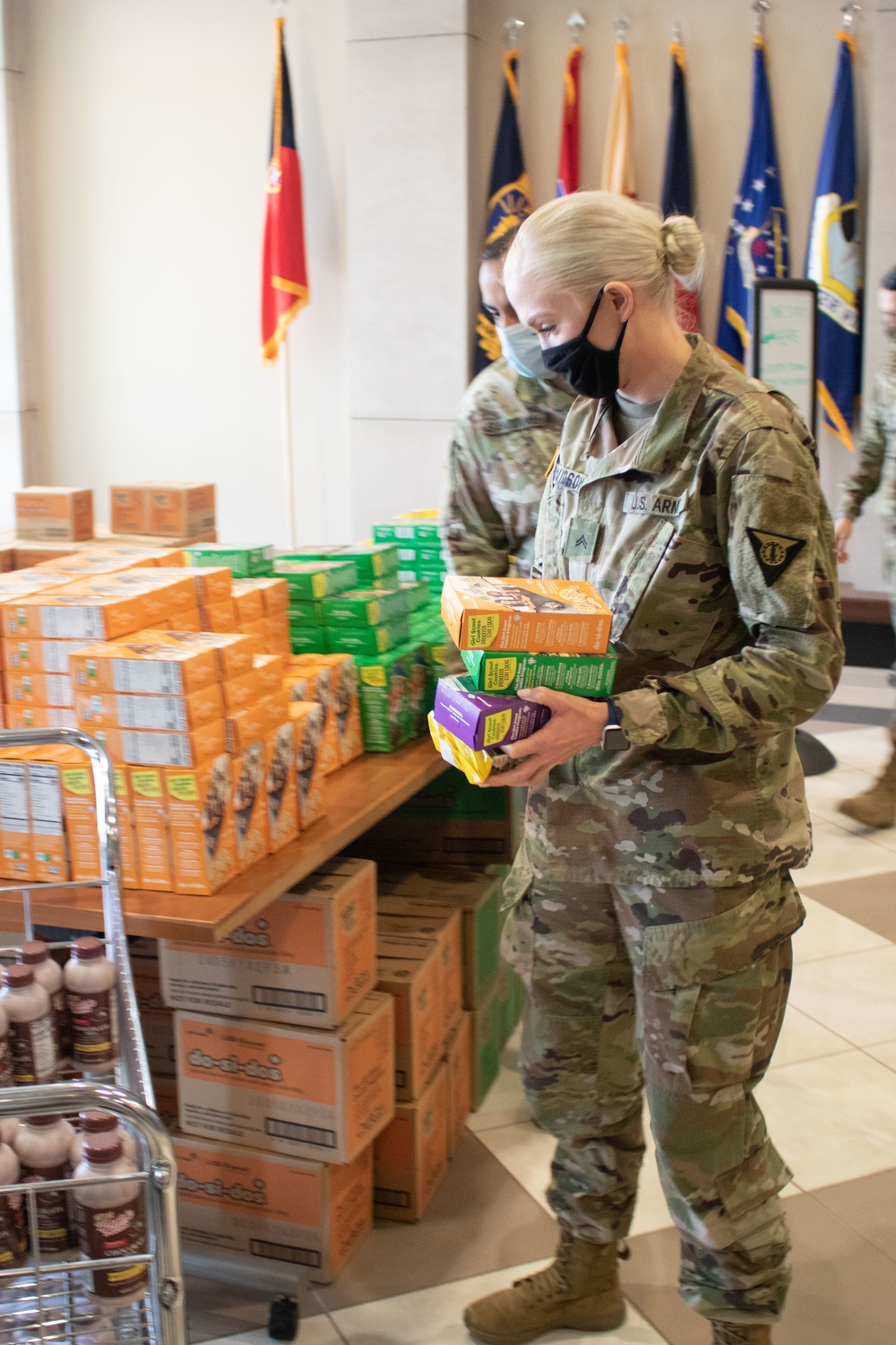 Girl Scouts make Operation: Cookie Drop delivery Prairie Farms set to bring the milk