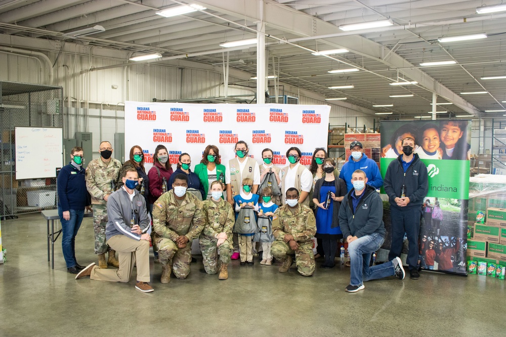 Girl Scouts make Operation: Cookie Drop delivery Prairie Farms set to bring the milk