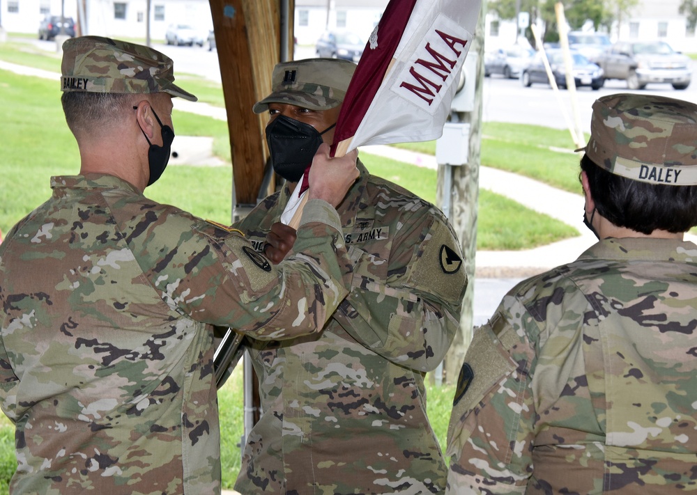 Passing the colors