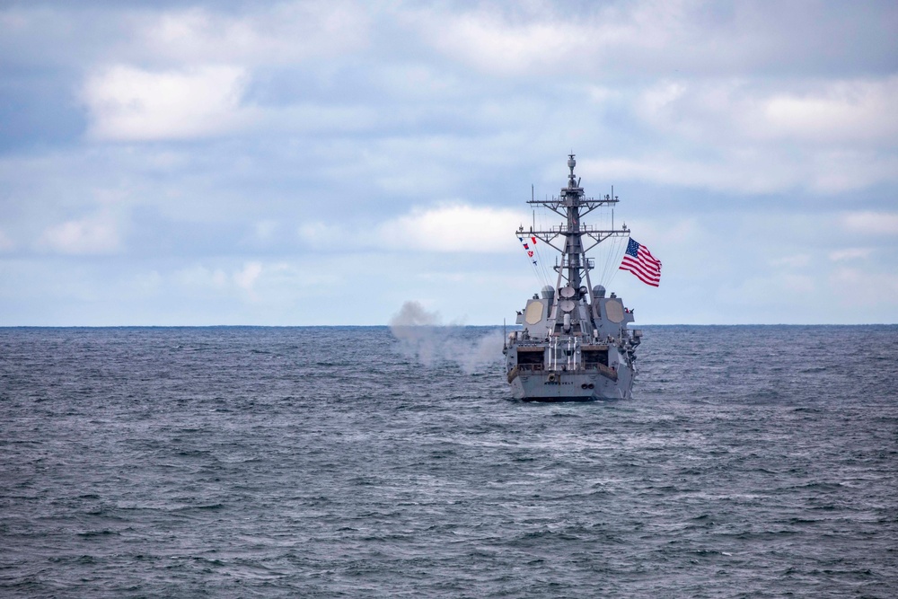 USS Roosevelt (DDG 80) - At-Sea Demo/Formidable Shield 2021