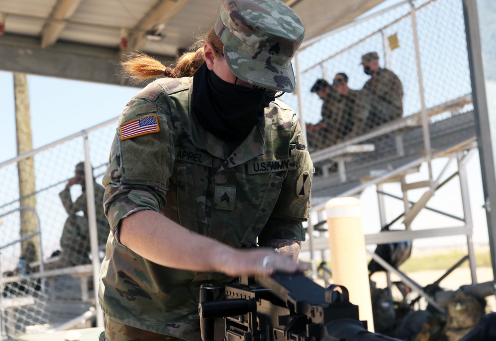 Soldiers improve gunnery skills