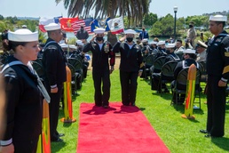Navy’s Most Decorated Active Duty Hospital Corpsman Retires in Joint Ceremony with Wife