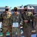 LTC Harris with Army Achievement Medal recipients