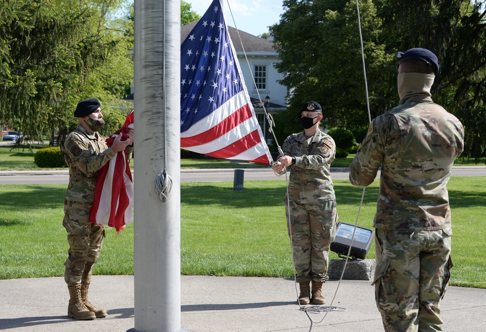 88 Security Forces Squadron closes National Police Week activities.