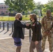 Brigadier General Mary V. Krueger visits Walter Reed Army Institute of Research