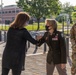 Brigadier General Mary V. Krueger visits Walter Reed Army Institute of Research