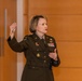 Brigadier General Mary V. Krueger visits Walter Reed Army Institute of Research