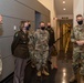 Brigadier General Mary V. Krueger visits Walter Reed Army Institute of Research