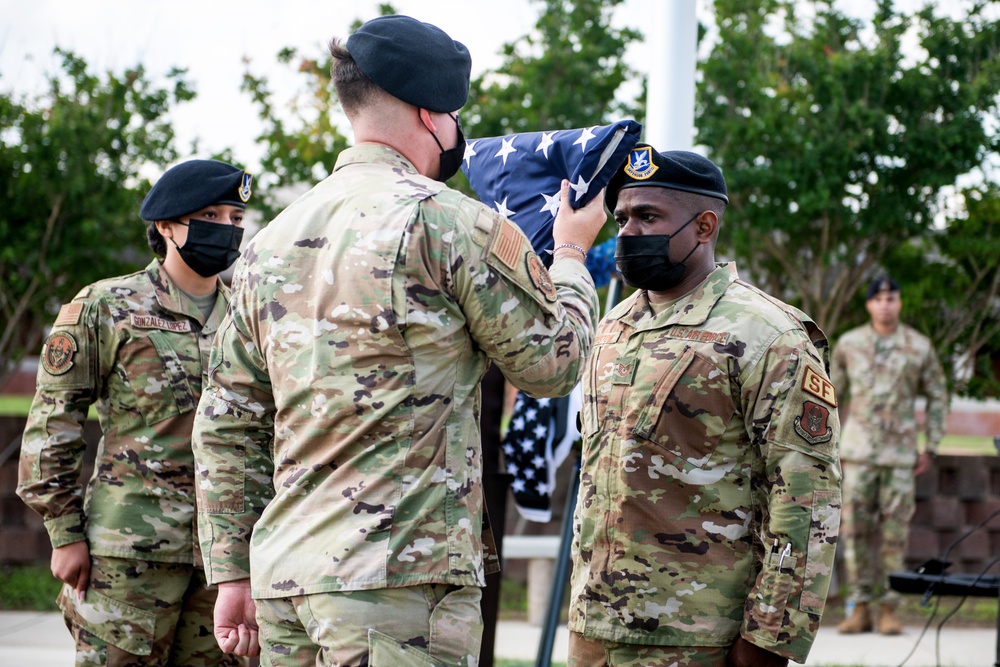 JBSA-Lackland ends Police Week with retreat ceremony