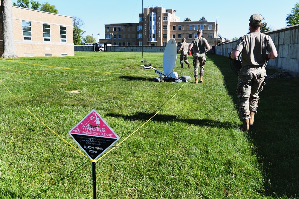 178th Wing Provides Communication Capabilities During Exercise