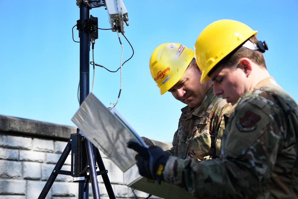 178th Wing Provides Communication Capabilities During Exercise