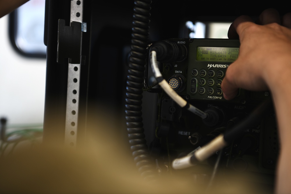 178th Wing Provides Communication Capabilities During Exercise