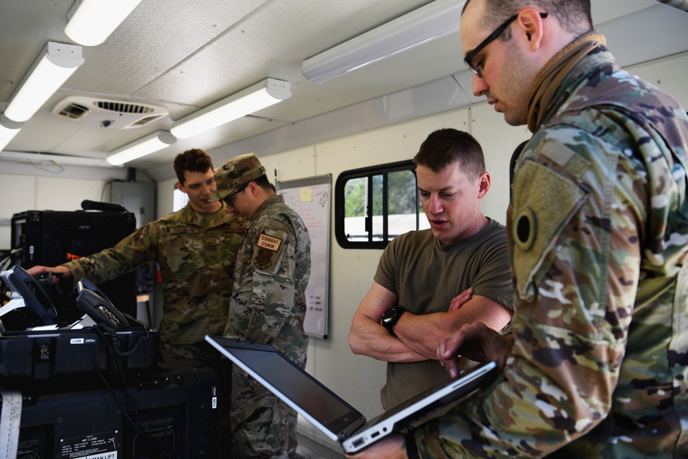 178th Wing Provides Communication Capabilities During Exercise