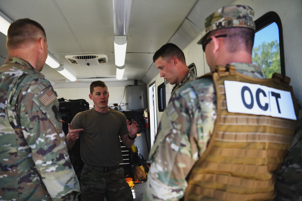 178th Wing Provides Communication Capabilities During Exercise