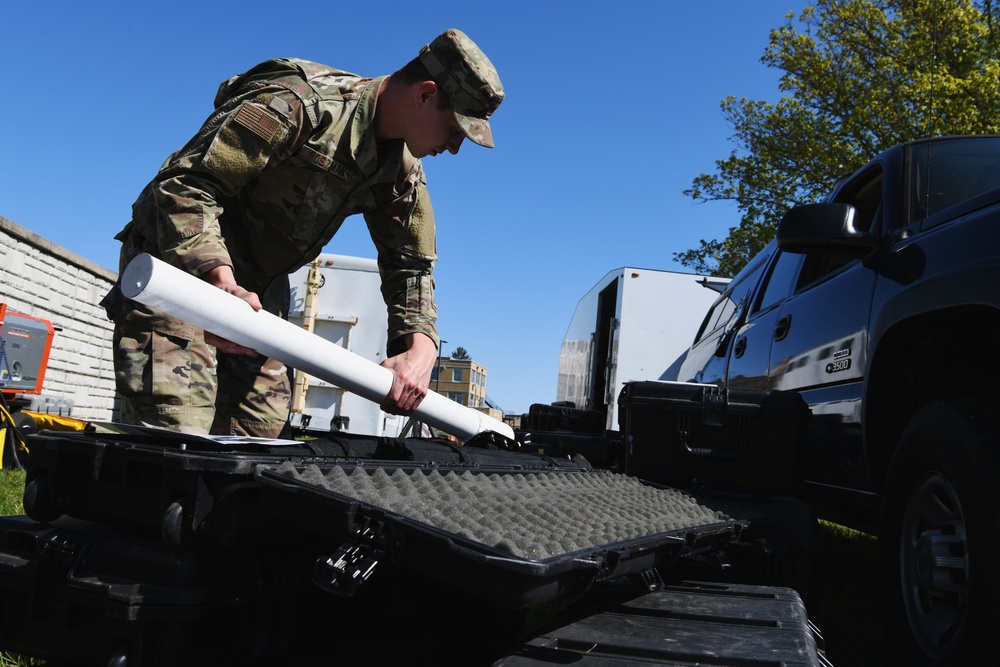 178th Wing Provides Communication Capabilities During Exercise